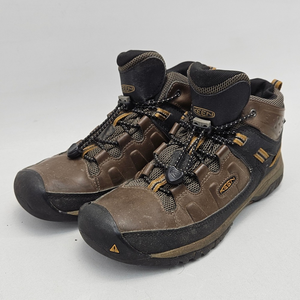 KEEN Dry Waterproof Hiking Boots Brown Youth Boys 6 Women 7.5 1019834